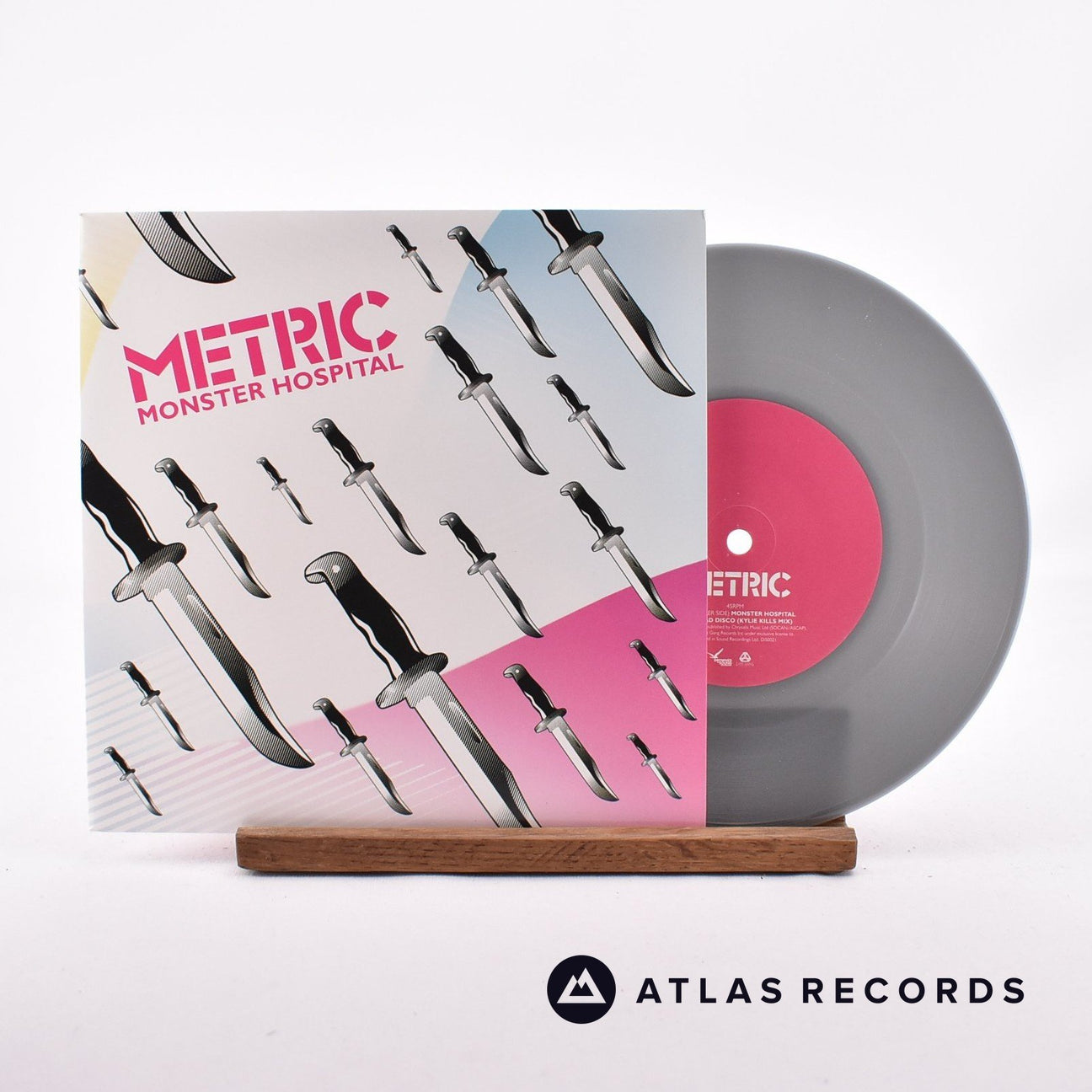 Metric Monster Hospital 7" Vinyl Record - Front Cover & Record