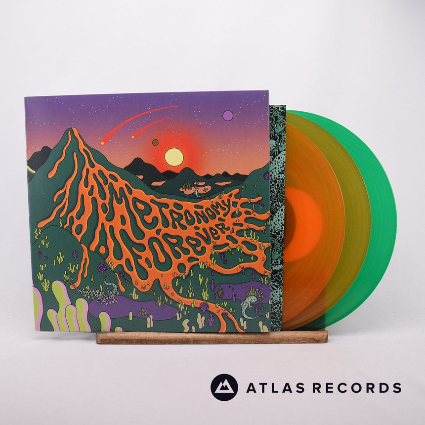 Metronomy Metronomy Forever 2 x LP + 12" Vinyl Record - Front Cover & Record