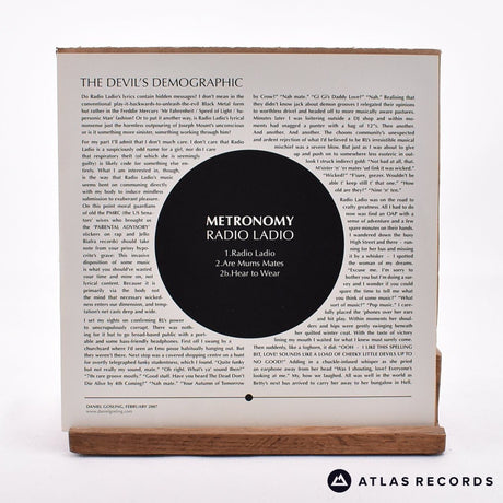 Metronomy - Radio Ladio - Insert Limited Edition 7" Vinyl Record - NM/VG+