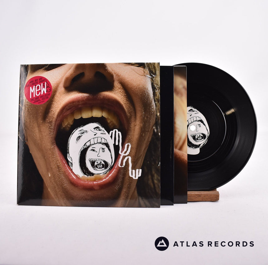 Mew Why Are You Looking Grave? 7" Vinyl Record - Front Cover & Record
