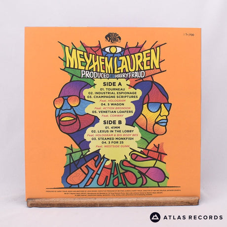 Meyhem - Glass - Purple/Green Splatter A B LP Vinyl Record - NM/NM