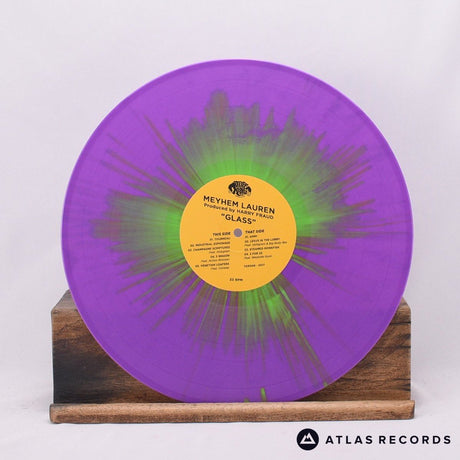 Meyhem - Glass - Purple/Green Splatter A B LP Vinyl Record - NM/NM
