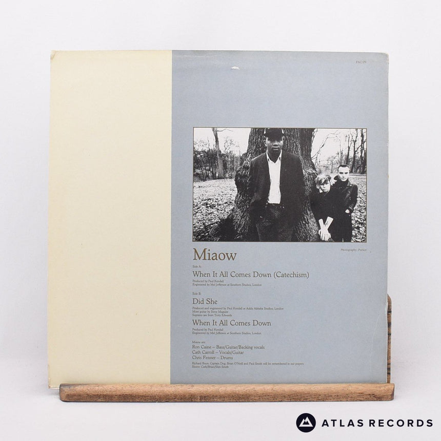 Miaow - When It All Comes Down - 12" Vinyl Record - VG+/EX
