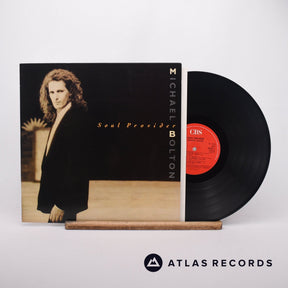 Michael Bolton Soul Provider LP Vinyl Record - Front Cover & Record