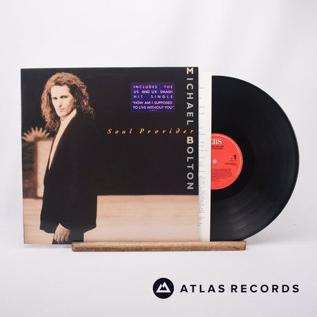 Michael Bolton Soul Provider LP Vinyl Record - Front Cover & Record