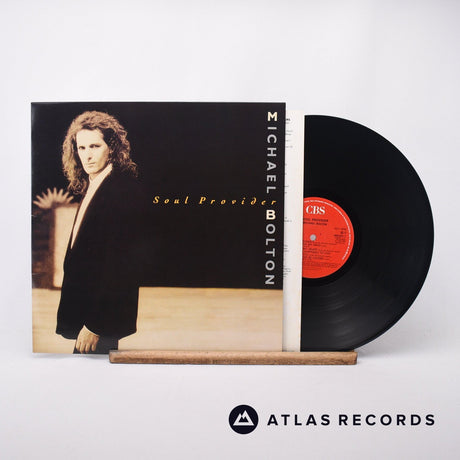 Michael Bolton Soul Provider LP Vinyl Record - Front Cover & Record