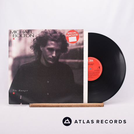 Michael Bolton The Hunger LP Vinyl Record - Front Cover & Record