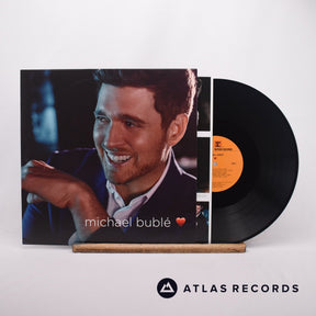 Michael Bublé ❤️ (Love) LP Vinyl Record - Front Cover & Record