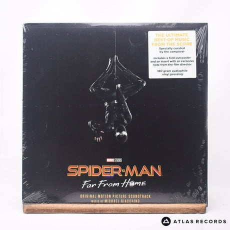 Michael Giacchino Spider-Man: Far From Home LP Vinyl Record - Front Cover & Record