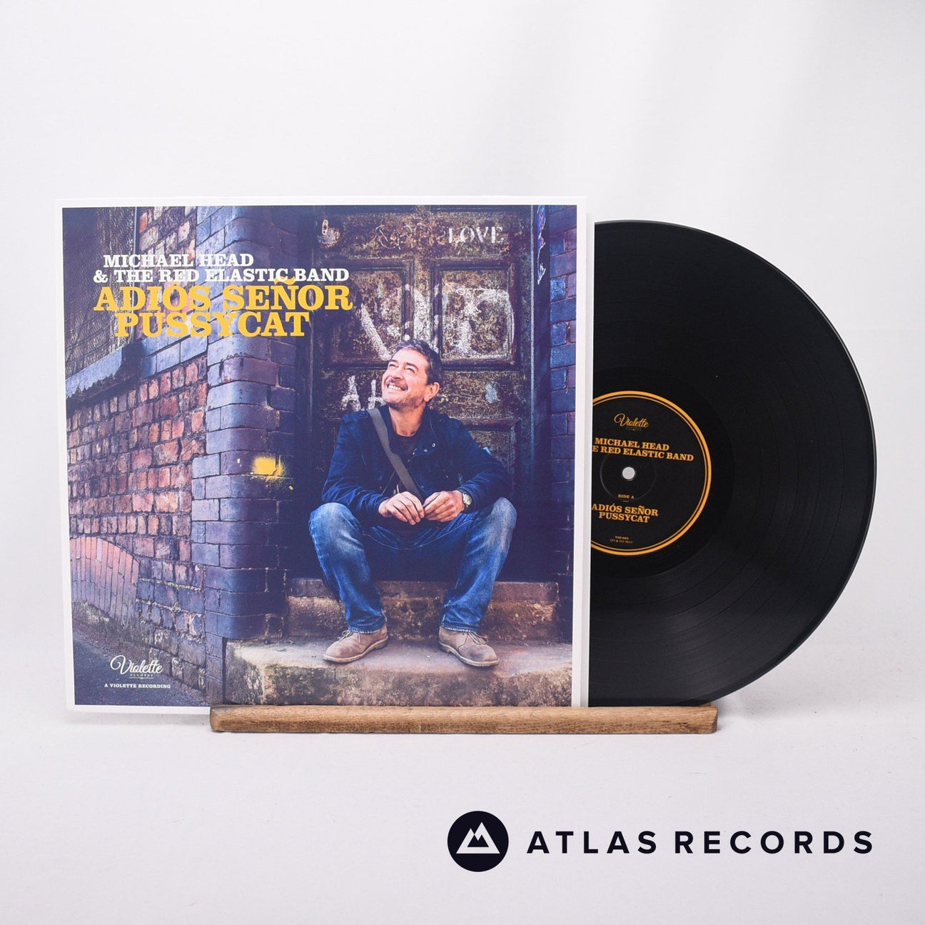 Michael Head & The Red Elastic Band Adiós Señor Pussycat LP Vinyl Record - Front Cover & Record