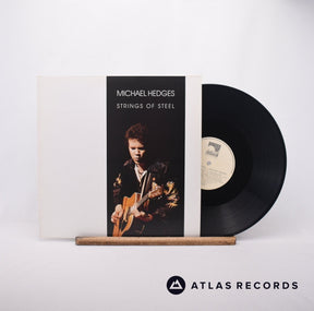 Michael Hedges Strings Of Steel LP Vinyl Record - Front Cover & Record