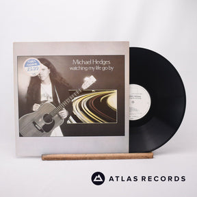 Michael Hedges Watching My Life Go By LP Vinyl Record - Front Cover & Record