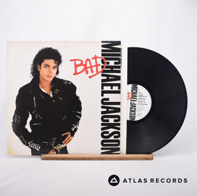 Michael Jackson Bad LP Vinyl Record - Front Cover & Record