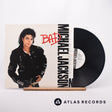 Michael Jackson Bad LP Vinyl Record - Front Cover & Record