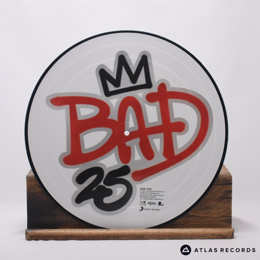 Michael Jackson - Bad 25 - Picture Disc Reissue A1 B1 LP Vinyl Record - NM/EX