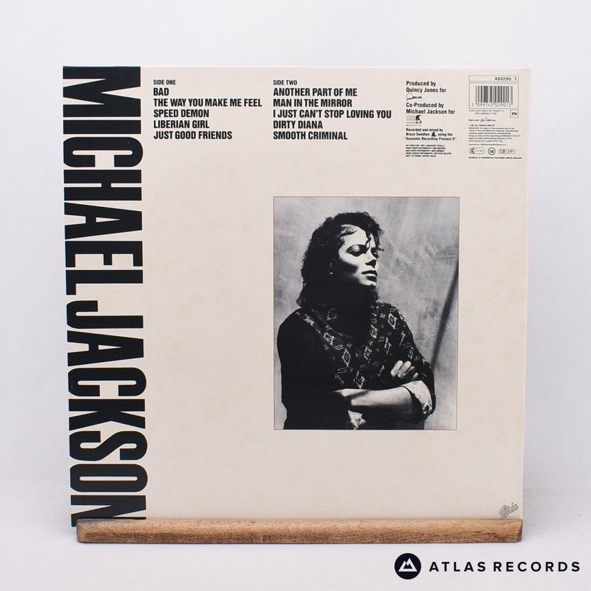 Michael Jackson - Bad - Gatefold A* B9 LP Vinyl Record - EX/EX