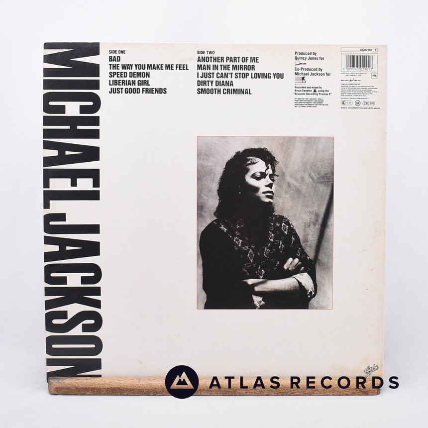 Michael Jackson - Bad - Gatefold LP Vinyl Record - VG+/EX