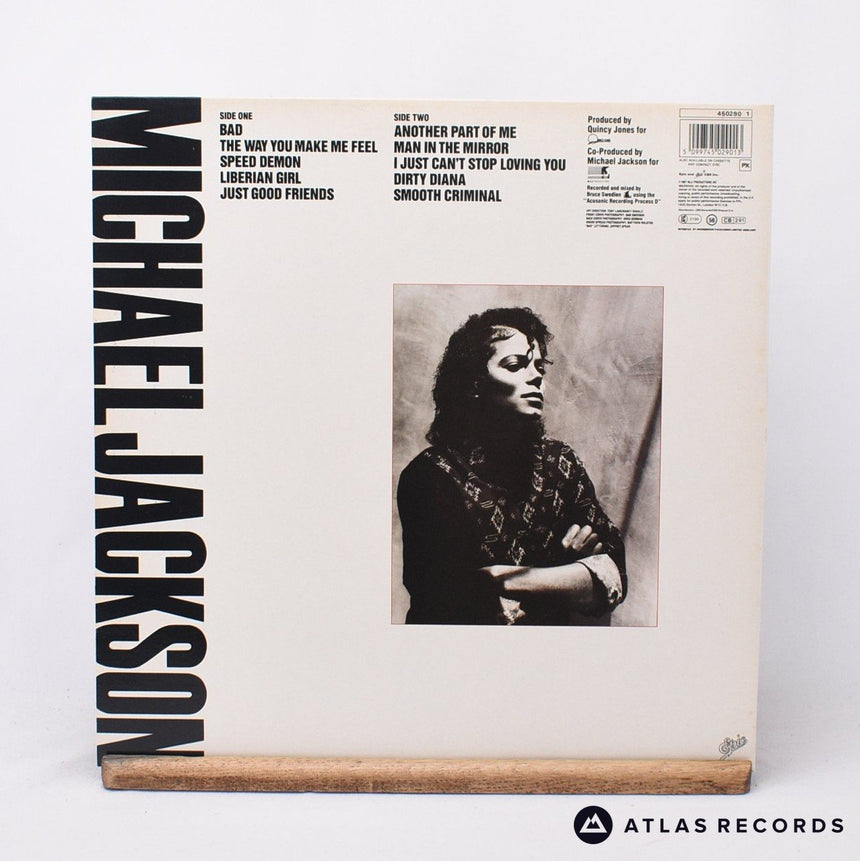 Michael Jackson - Bad - Gatefold LP Vinyl Record - EX/EX