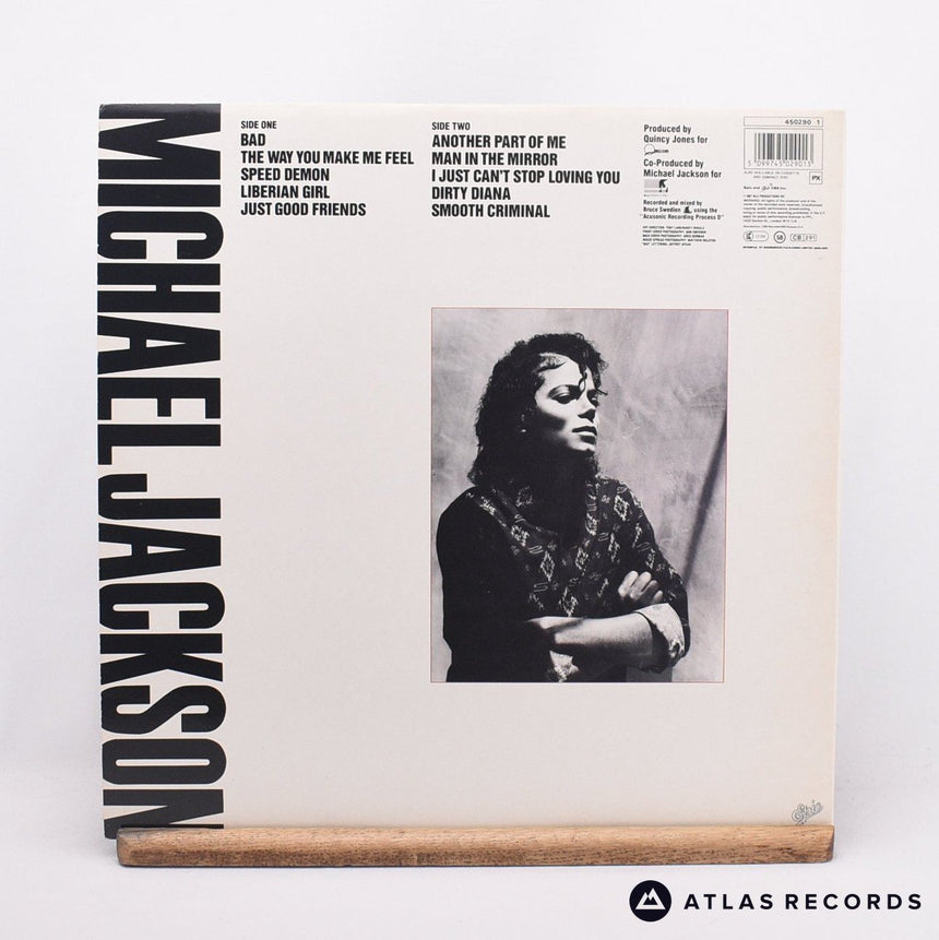 Michael Jackson - Bad - Gatefold LP Vinyl Record - EX/VG+