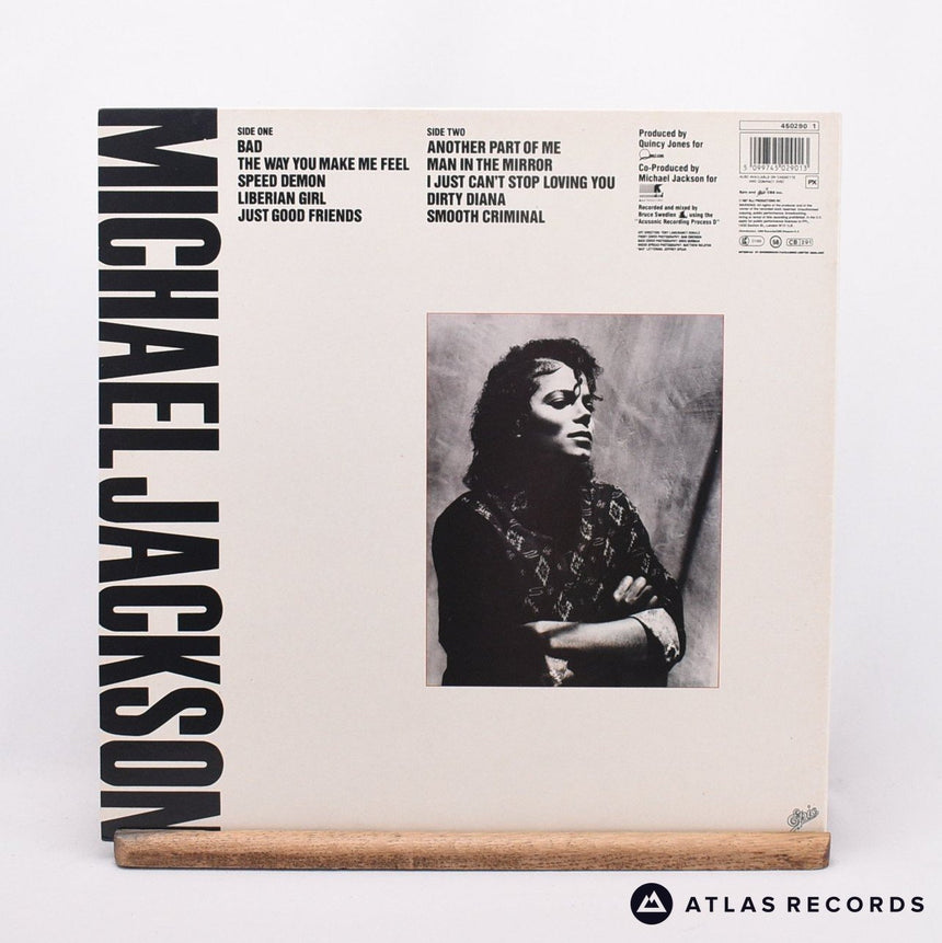 Michael Jackson - Bad - Gatefold LP Vinyl Record - EX/EX