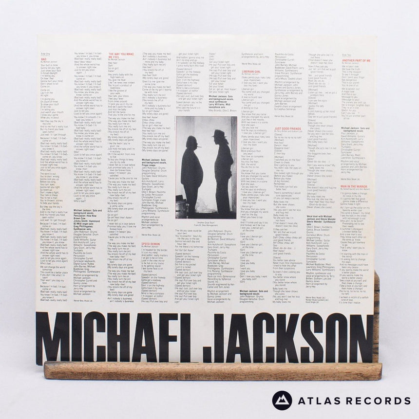 Michael Jackson - Bad - Gatefold LP Vinyl Record - VG+/EX