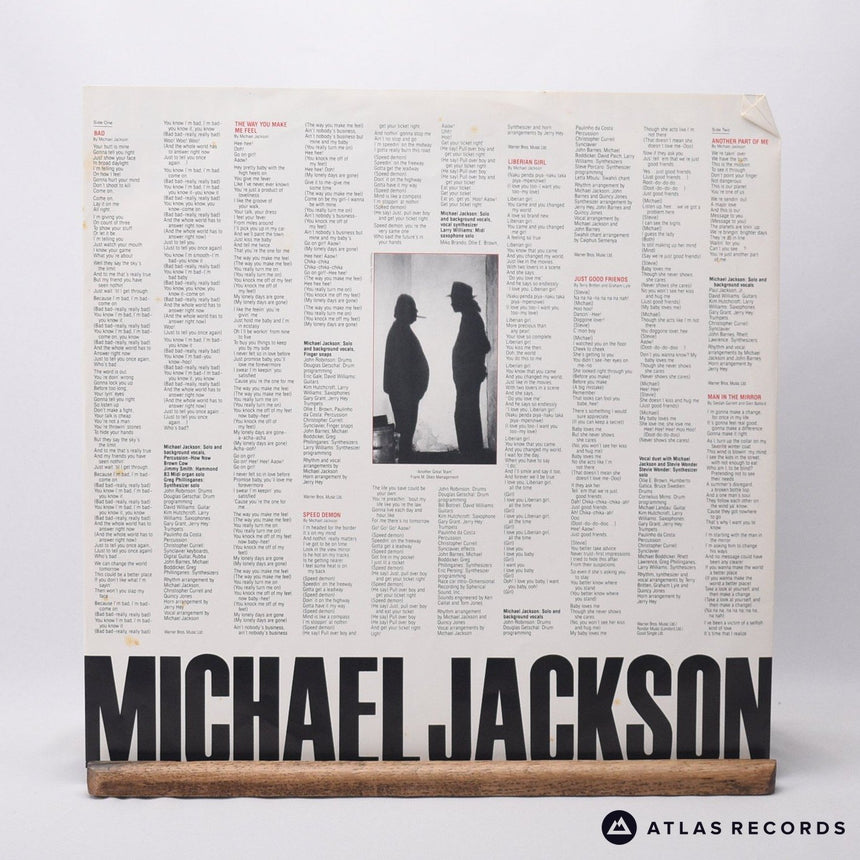 Michael Jackson - Bad - Gatefold LP Vinyl Record - EX/VG+