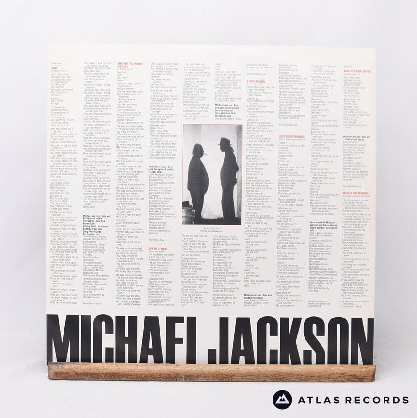 Michael Jackson - Bad - Gatefold LP Vinyl Record - EX/EX