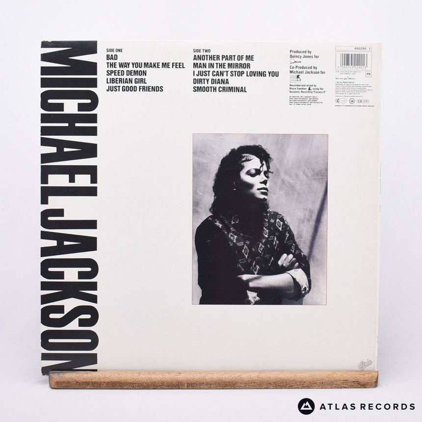 Michael Jackson - Bad - Gatefold LP Vinyl Record - EX/VG+