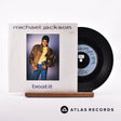 Michael Jackson Beat It 7" Vinyl Record - Front Cover & Record