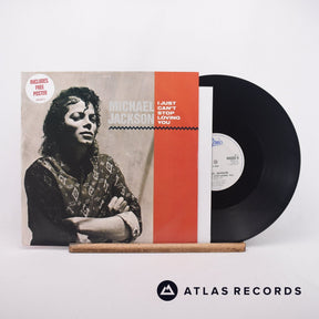 Michael Jackson I Just Can't Stop Loving You 12" Vinyl Record - Front Cover & Record