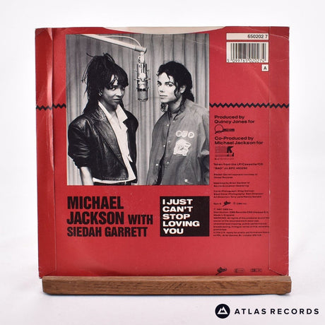 Michael Jackson - I Just Can't Stop Loving You - 7" Vinyl Record - VG+/VG+