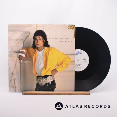 Michael Jackson Liberian Girl 12" Vinyl Record - Front Cover & Record