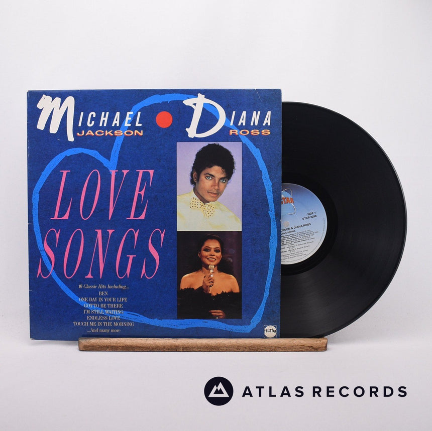 Michael Jackson Love Songs LP Vinyl Record - Front Cover & Record