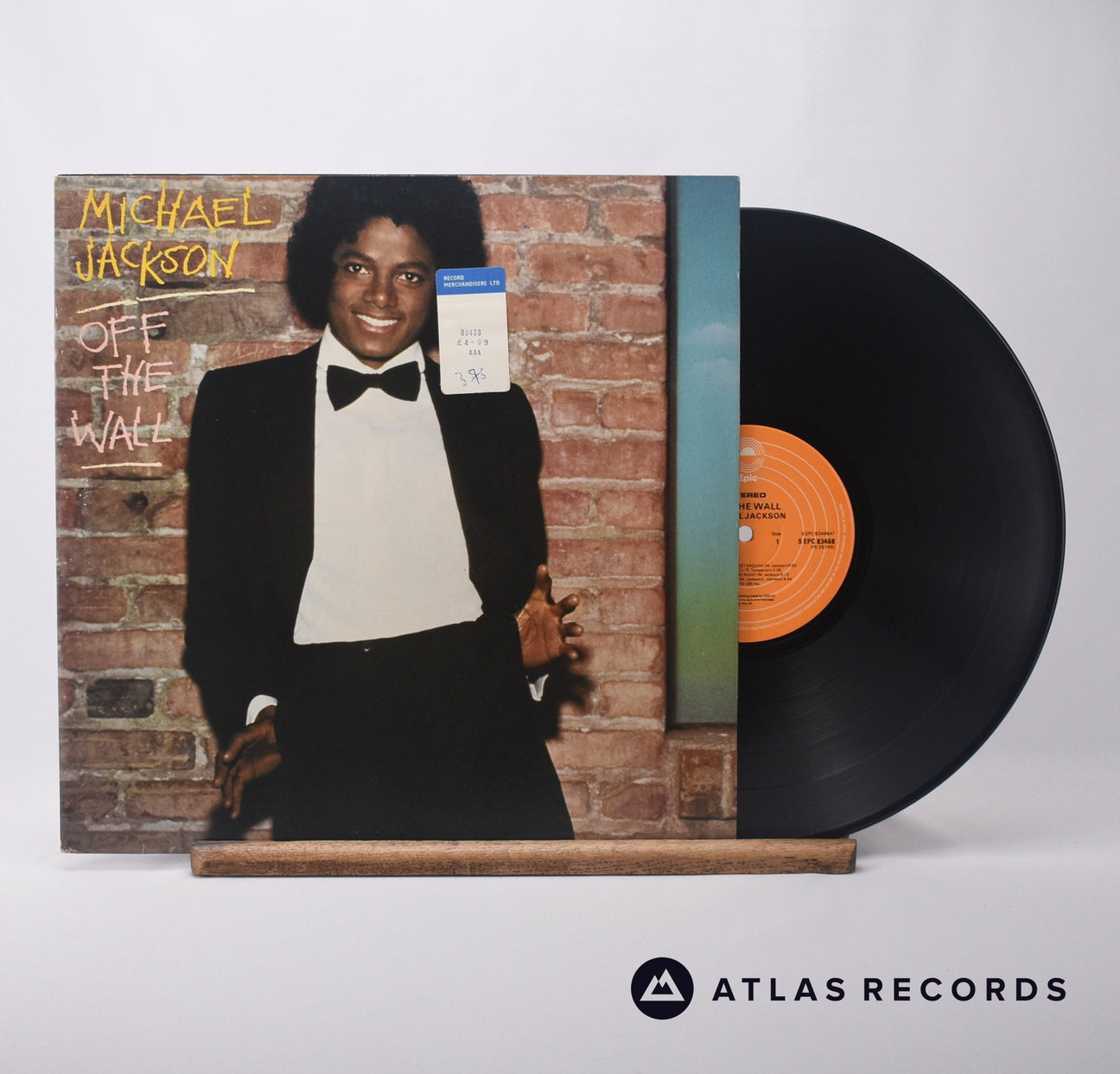 Michael Jackson Off The Wall LP Vinyl Record - Front Cover & Record