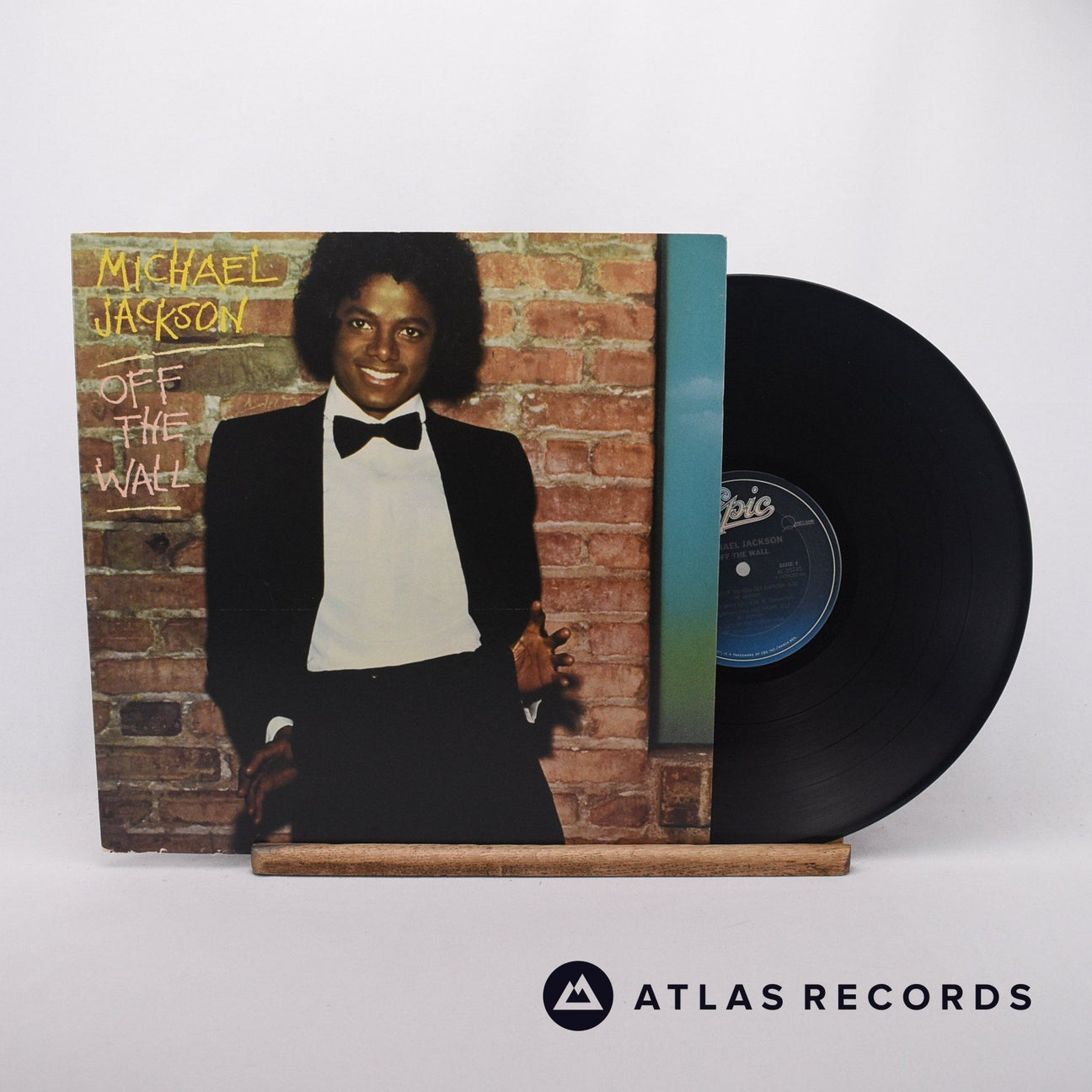 Michael Jackson Off The Wall LP Vinyl Record - Front Cover & Record