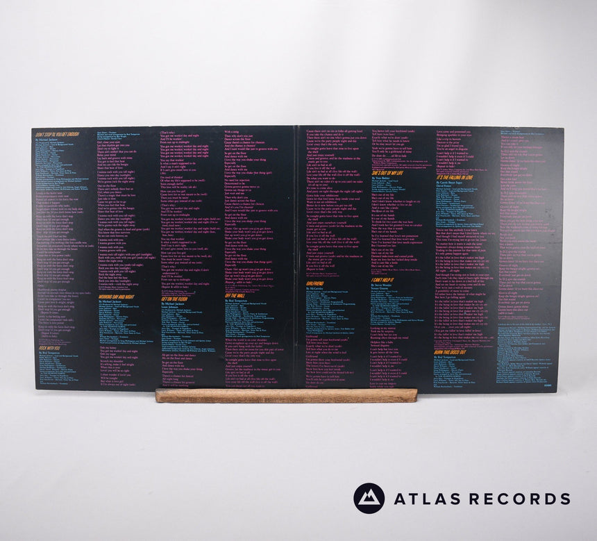 Michael Jackson - Off The Wall - Gatefold A-4 B7 LP Vinyl Record - VG+/EX