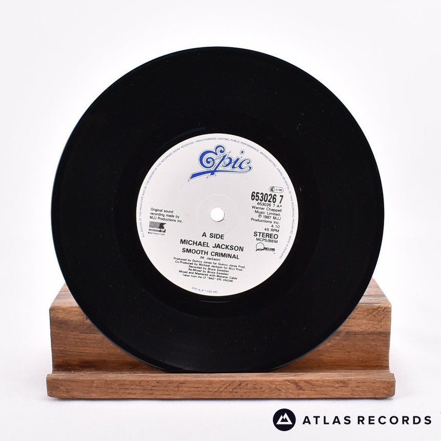 Michael Jackson - Smooth Criminal - 7" Vinyl Record - VG+/EX