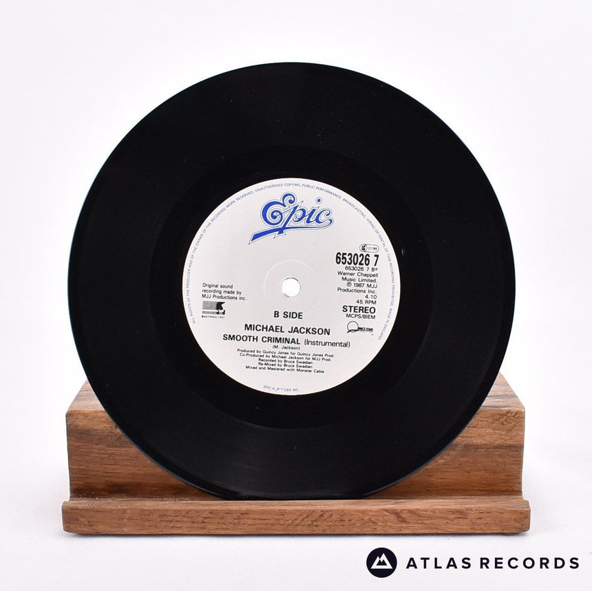 Michael Jackson - Smooth Criminal - 7" Vinyl Record - VG+/EX