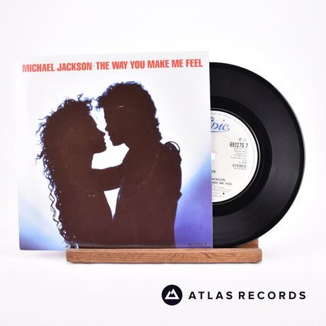 Michael Jackson The Way You Make Me Feel 7" Vinyl Record - Front Cover & Record