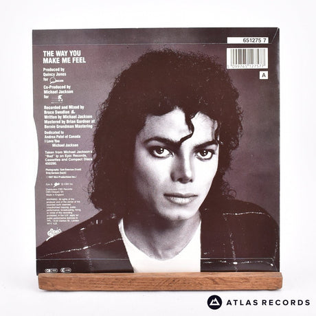 Michael Jackson - The Way You Make Me Feel - 7" Vinyl Record - EX/EX