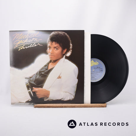 Michael Jackson Thriller LP Vinyl Record - Front Cover & Record