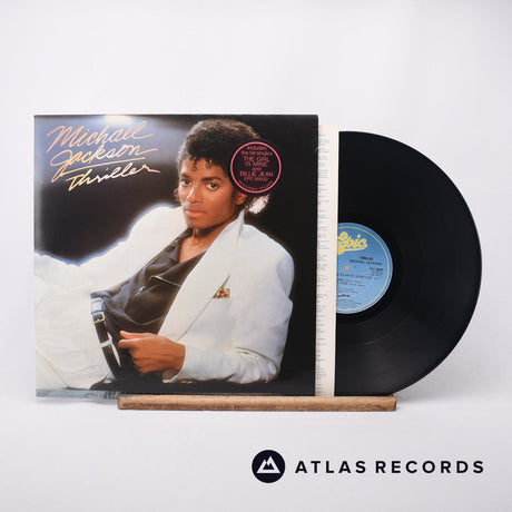 Michael Jackson Thriller LP Vinyl Record - Front Cover & Record