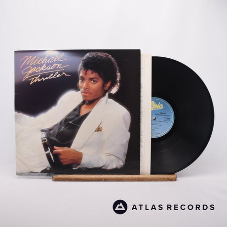 Michael Jackson Thriller LP Vinyl Record - Front Cover & Record