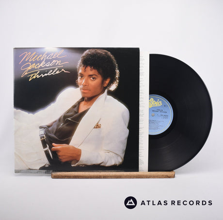 Michael Jackson Thriller LP Vinyl Record - Front Cover & Record