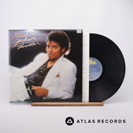 Michael Jackson Thriller LP Vinyl Record - Front Cover & Record