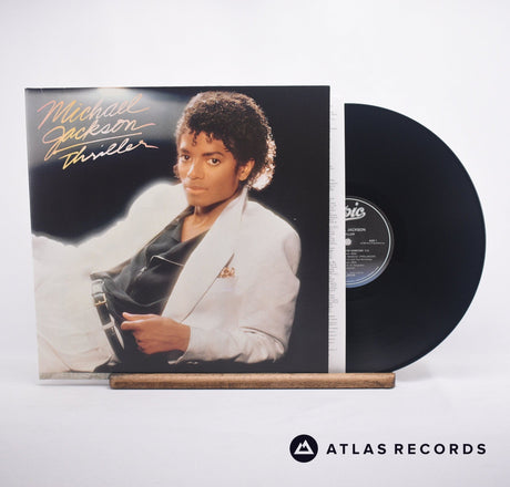 Michael Jackson Thriller LP Vinyl Record - Front Cover & Record