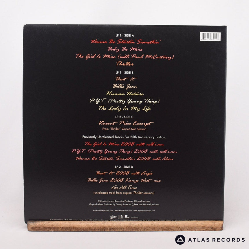 Michael Jackson - Thriller 25 - 1A 1B 1C 1D 2 x LP Vinyl Record - EX/EX