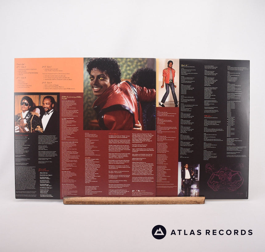 Michael Jackson - Thriller 25 - 1A 1B 1C 1D 2 x LP Vinyl Record - EX/EX
