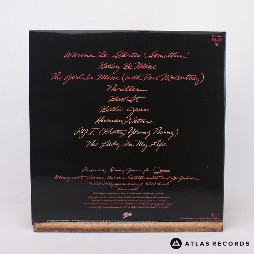 Michael Jackson - Thriller - Gatefold A1 B2 LP Vinyl Record - EX/EX