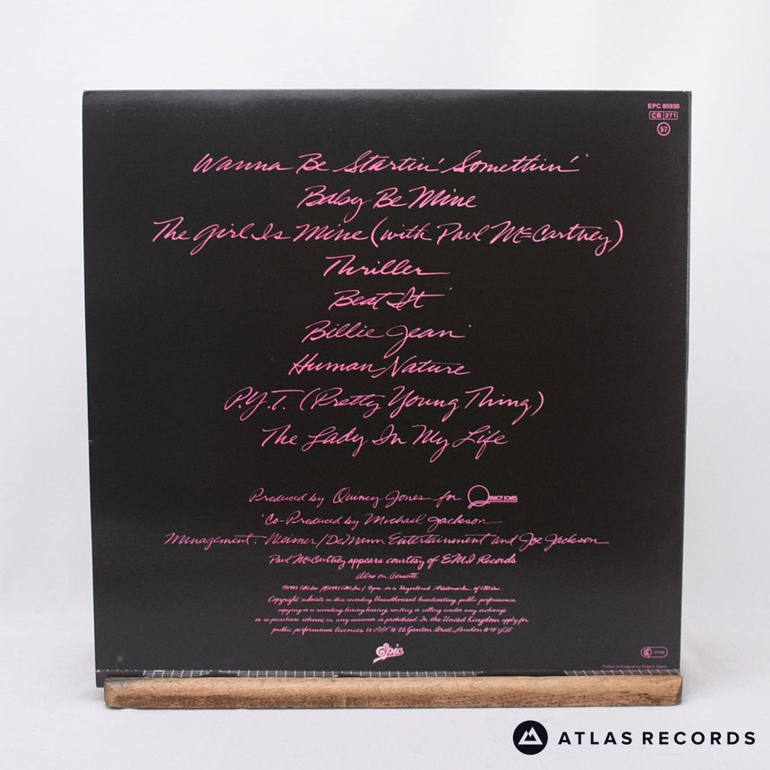 Michael Jackson - Thriller - Repress Gatefold LP Vinyl Record - EX/VG+